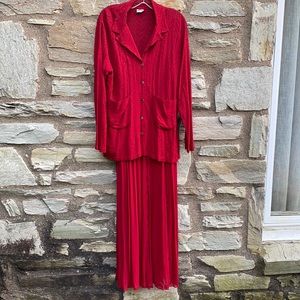 Beth Schaeffer Jacket Maxi Dress